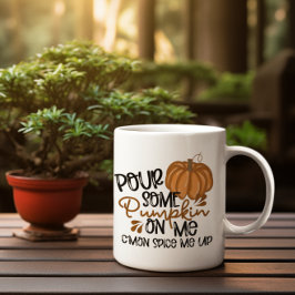 Glowing Pumpkin Halloween Coffee Mugg
