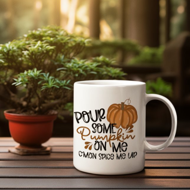 Glowing Pumpkin Halloween Coffee Mugg (Skapare uppladdad)