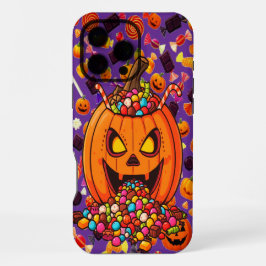 Glowing Pumpkin Halloween Phone Case