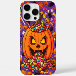 Glowing Pumpkin Halloween Phone Case