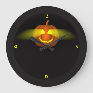 Glowing Pumpkin- Stor Klocka