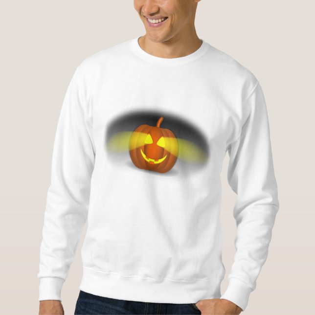 Glowing Pumpkin - Sweatshirt (Framsida)
