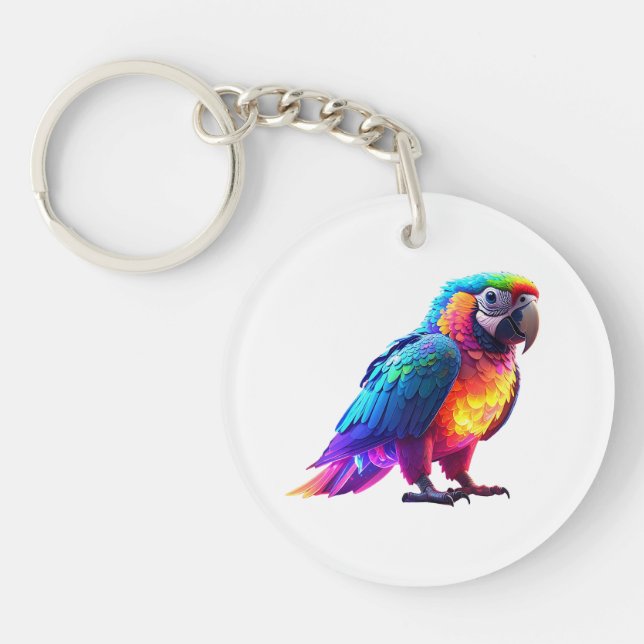 Glowing Rainbow Parrot (Framsidan)