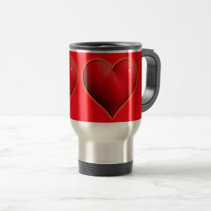 Glowing Red 3-D Heart Resemugg