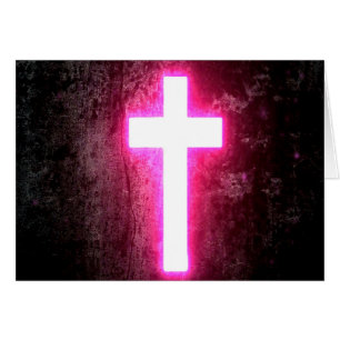 Glowing Religiösa Card Kor Hälsningskort