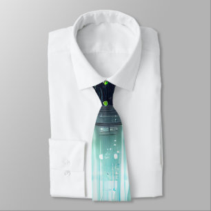 Glowing Sci-Fi Synthetic Cyber Tech Fiber Glass Slips