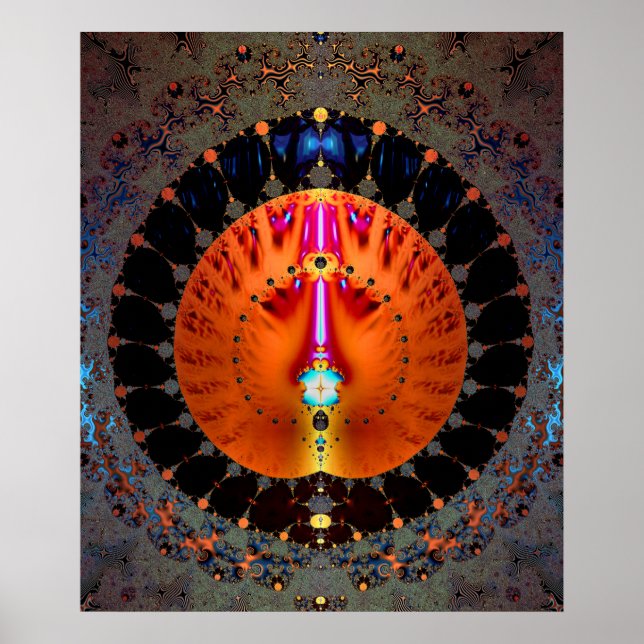 Glowing Shield Poster (Framsidan)