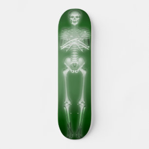 Glowing Skeleton: Skateboard för anpassningsbar