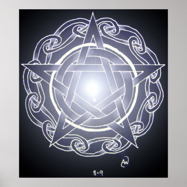 Glowing Star Poster (Framsidan)