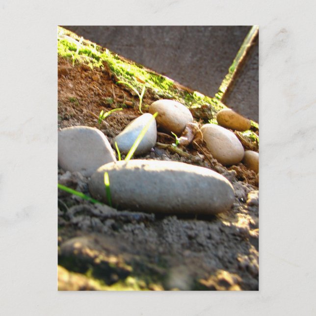 Glowing Stones Vykort (Framsida)
