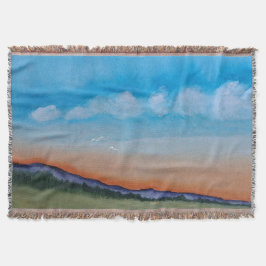 Glowing Sunset Backe Filt