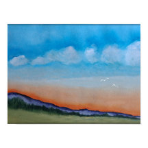 Glowing Sunset Backe