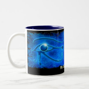 Glowing WADJET ÖGA AV HORUS Gift Mugg