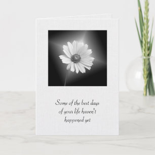 Glowing White Cosmos Flower Kort