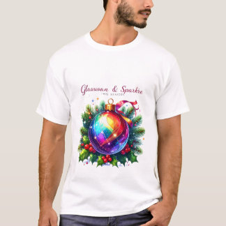 Gloww & Sparkle – Färgglada Festliga Trendiga Shin T Shirt