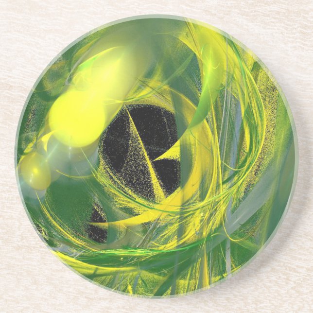 Glowworm-Abstrakt Underlägg (Framsidan)