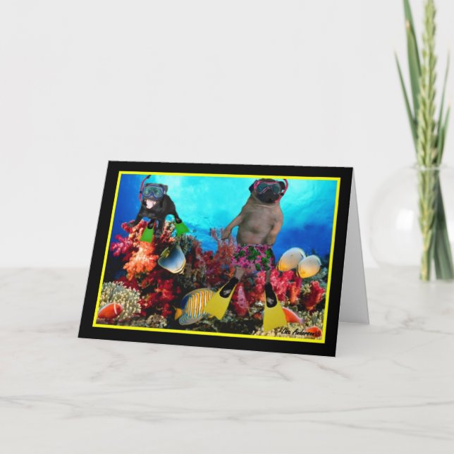 Glub Glub! Kort (Framsida)