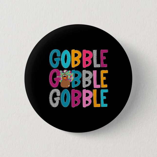 Gluck Gluck Gluck Glad Thanksgiving Kalkon Tha Knapp (Framsida)