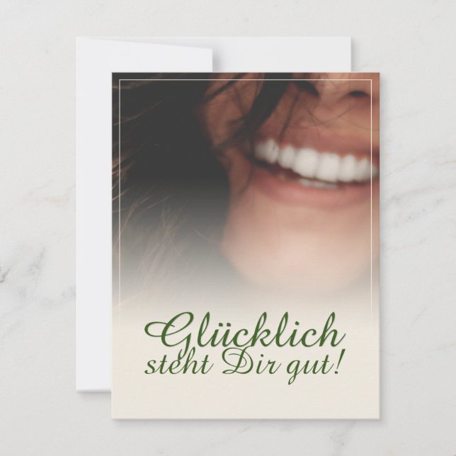 Glücklich steht Dir gut! (Framsida)