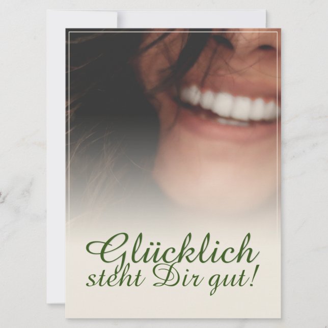 Glücklich steht Dir gut! (Framsida)