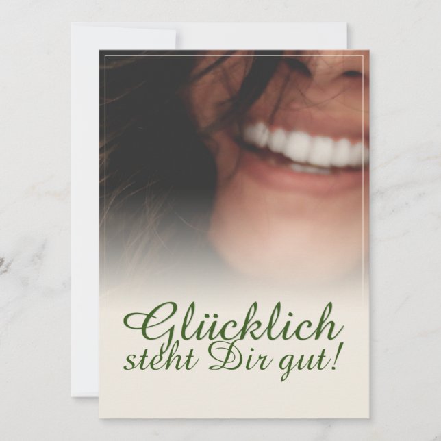 Glücklich steht Dir gut! (Framsida)