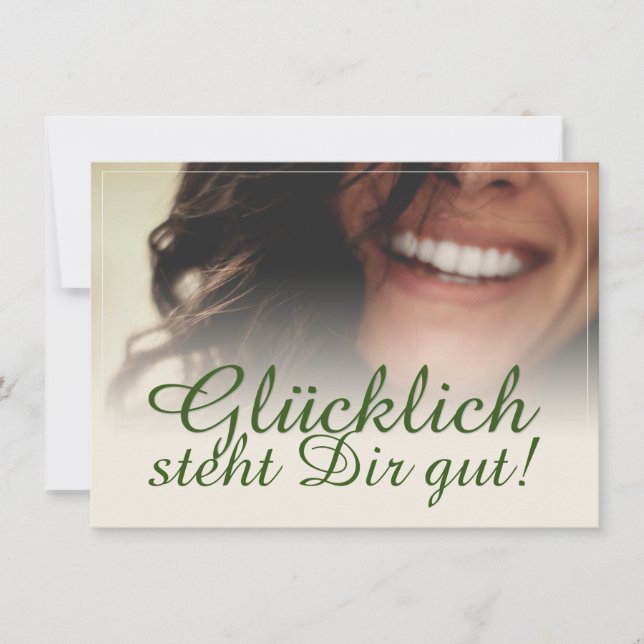Glücklich steht Dir gut! (Framsida)