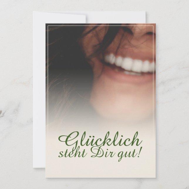 Glücklich steht Dir gut! (Framsida)