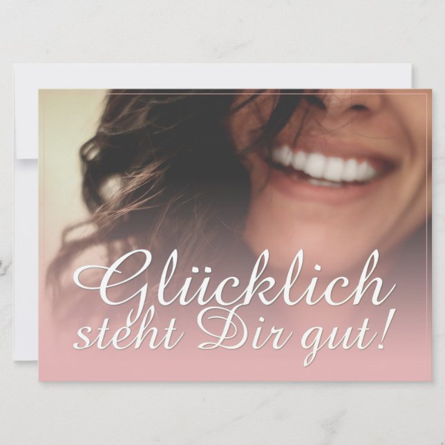 Glücklich steht Dir gut! - Rosé (Framsida)