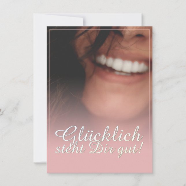 Glücklich steht Dir gut! - Rosé (Framsida)