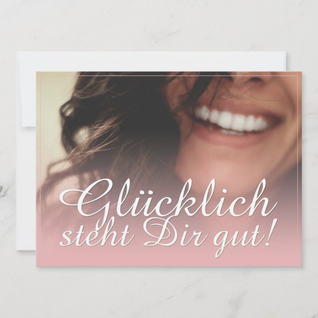 Glücklich steht Dir gut! - Rosé (Framsida)