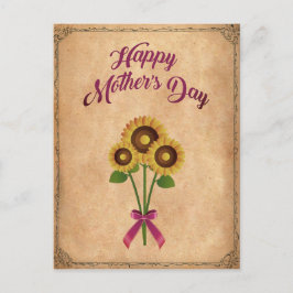 Glücklicher Muttertag Vintage Vykort