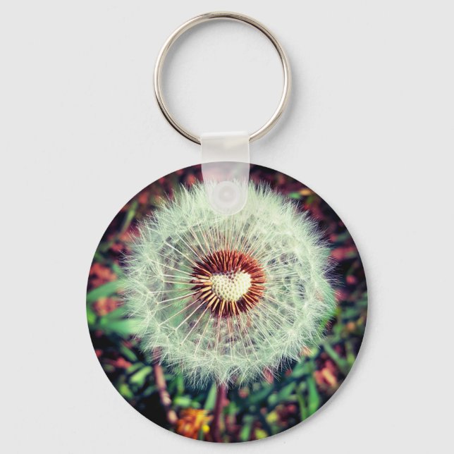 Glücksbringer Löwenzahn Nyckelring (Framsida)