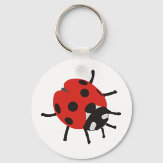 Glückskfer, Marienkäfer Nyckelring