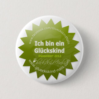 Glückskinder-Button - Beauty Düsseldorf 2012 - Knapp