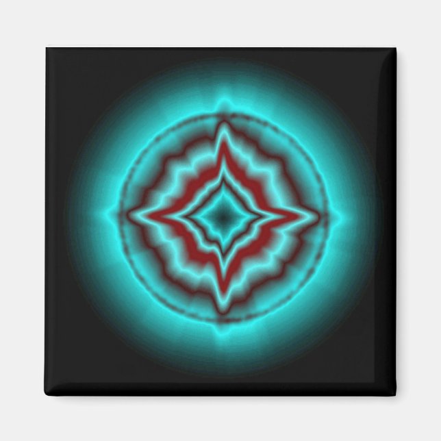 Glückssterne auf schwarz magnet (Framsidan)