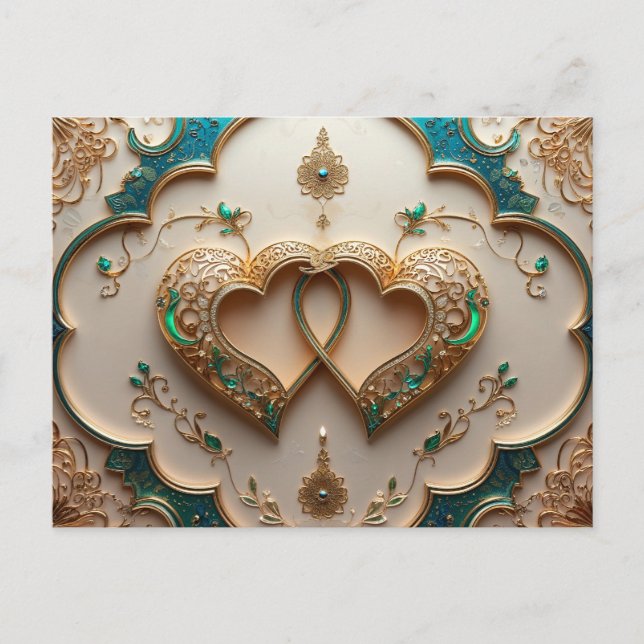 Glückwunsch Postkarte Mabrouk Vykort (Framsida)