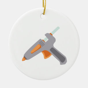 Glue Gun Julgransprydnad Keramik