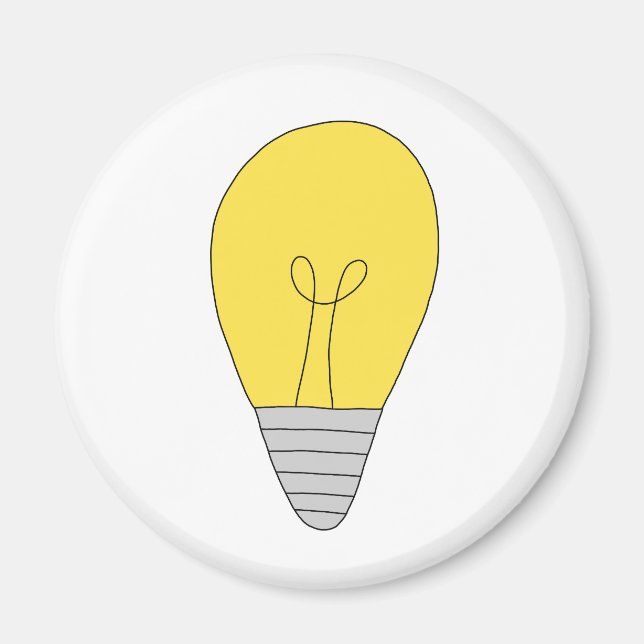 Glühbirne Magnet (Framsidan)