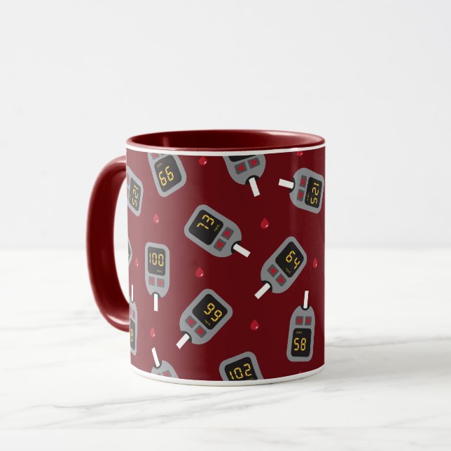 Glukometer Mugg (Framsida vänster)