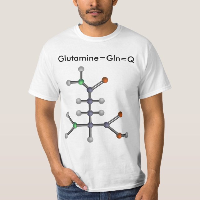 Glutamine (amino syra) tröja (Framsida)