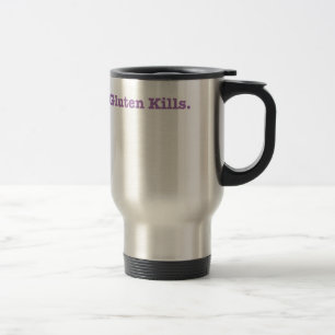 Gluten dödar travel mug resemugg