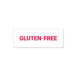 Gluten-free Allergy Friendly Självfärgande Stämpel