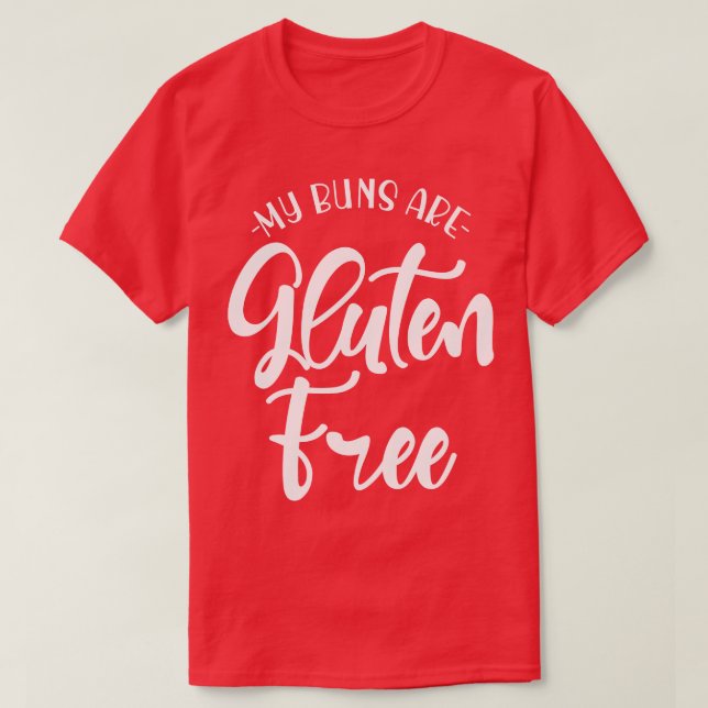 Gluten Free Baker Gift Celiac Disease Gluten Free T Shirt (Design framsida)
