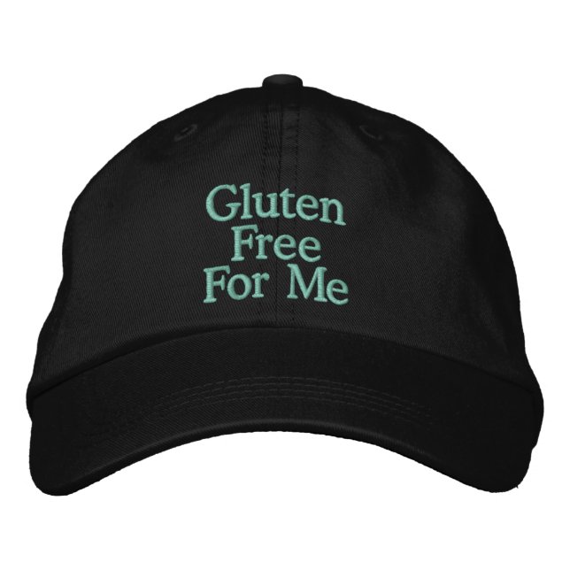 Gluten Free Celiac Cap Broderad Keps (Framsida)