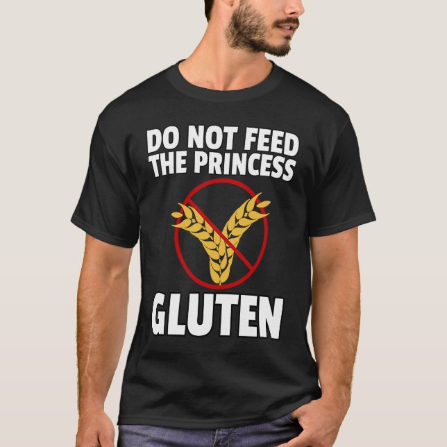 Gluten Free  Celiac Disease T Shirt (Framsida)