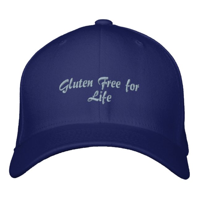 Gluten Free for Life Womens Cap Broderad Keps (Framsida)