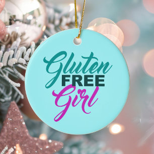 Gluten Free Girl Julgransprydnad Keramik