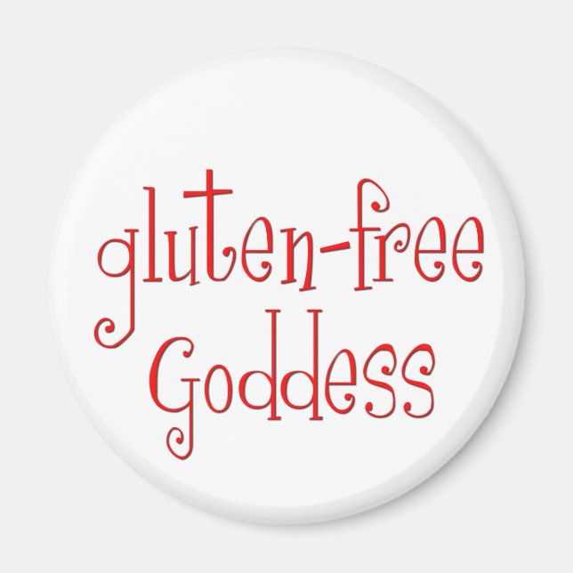Gluten Free Goddess Magnet (Framsidan)