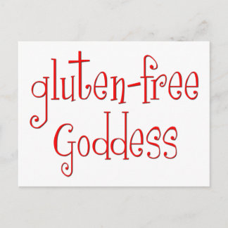 Gluten Free Goddess Vykort