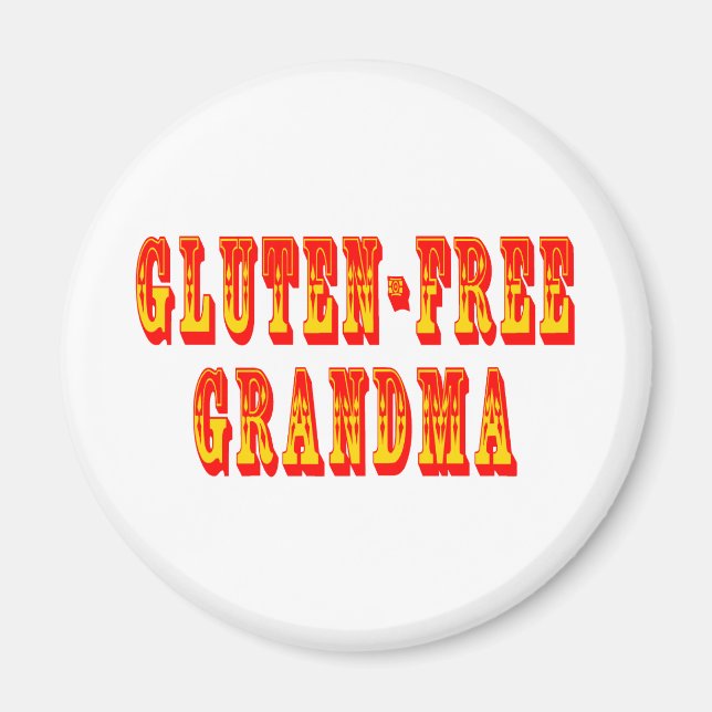 Gluten Free Grandma Magnet (Framsidan)